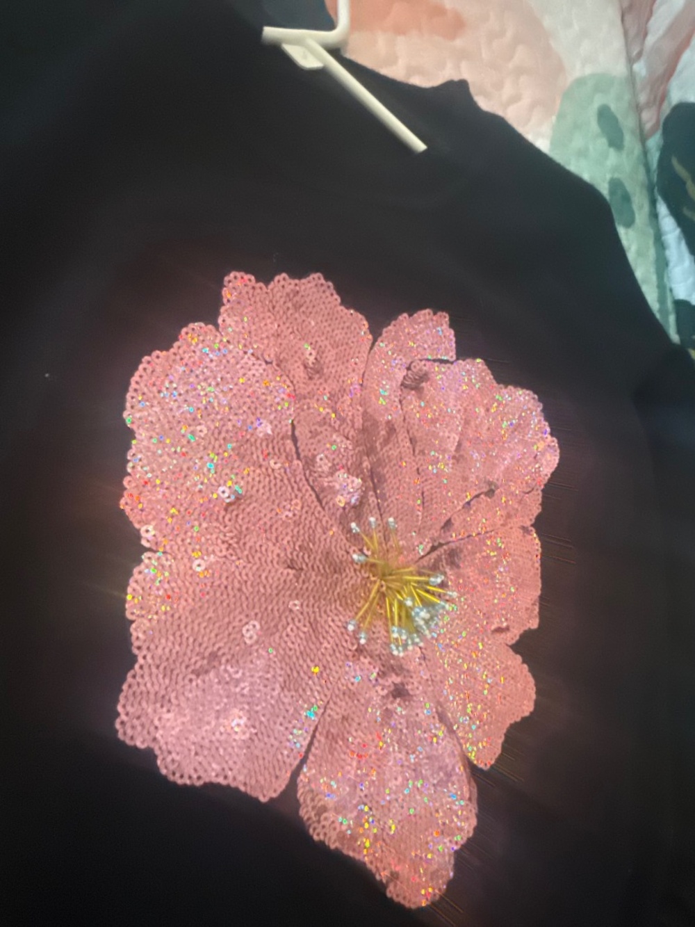 Floral sweater modern